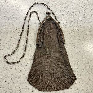 Vintage 1920’s German Chainmail Mesh Evening Bag Purse